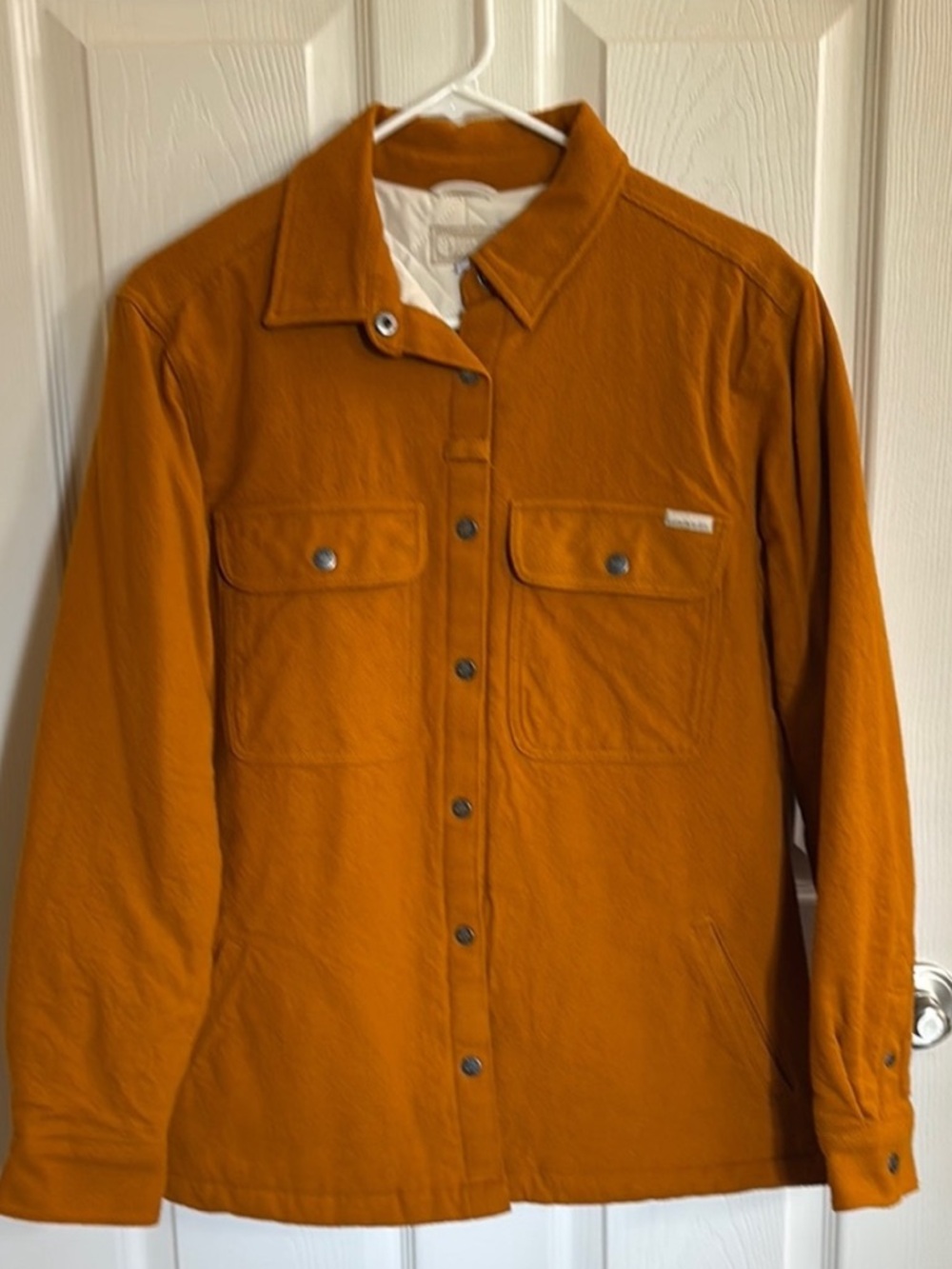 Born Primitive Orange Button-Up Jacket